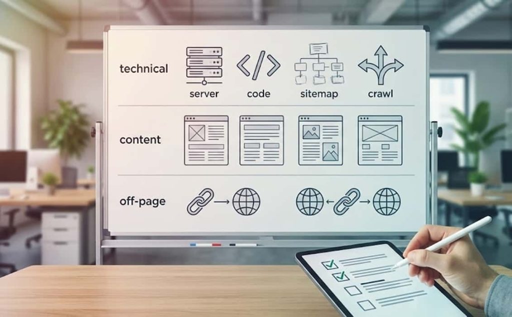 چک لیست سئو تکنیکال