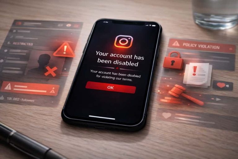 قوانین، محدودیت ها و دلایل دیسیبل شدن اکانت اینستاگرام