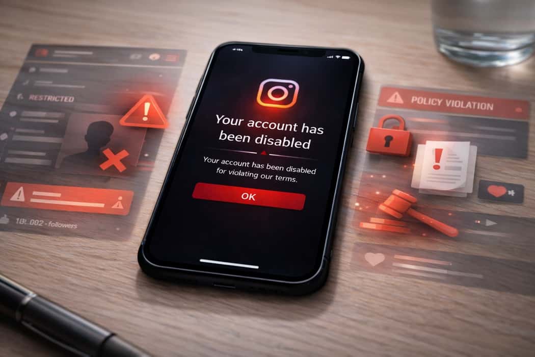 قوانین، محدودیت ها و دلایل دیسیبل شدن اکانت اینستاگرام