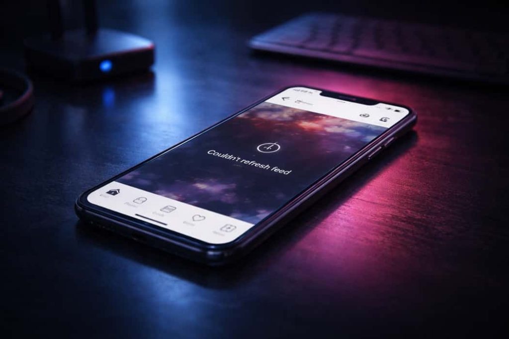 ارور اینستاگرام