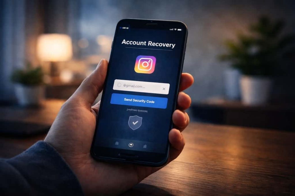 بازگردانی پیج اینستاگرام