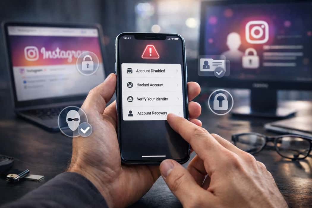 لینک فرم‌های رسمی اینستاگرام؛ راهنمای کامل دسترسی به پشتیبانی