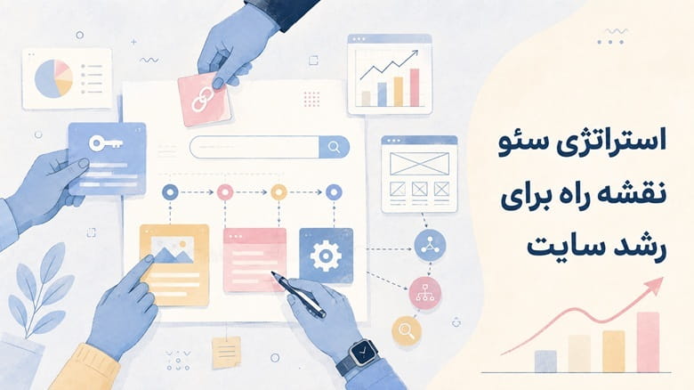استراتژی سئو | نقشه راه برای رشد سایت