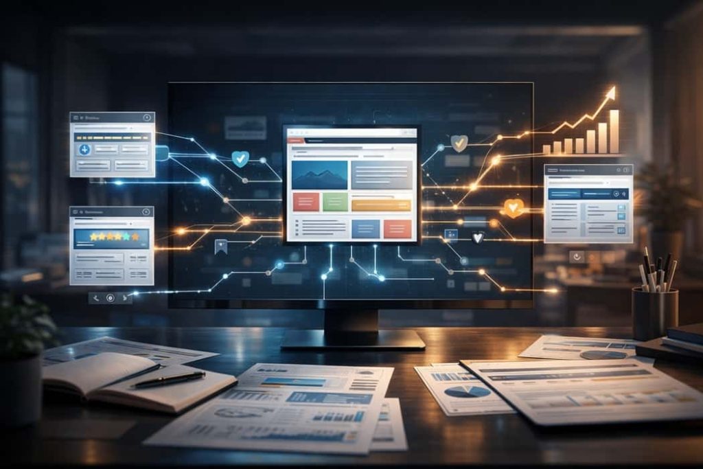 سئو محتوا با لینکسازی و رپورتاژ