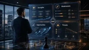 تحلیل SWOT رقبا؛ نقشه ساده برای بردن بازار