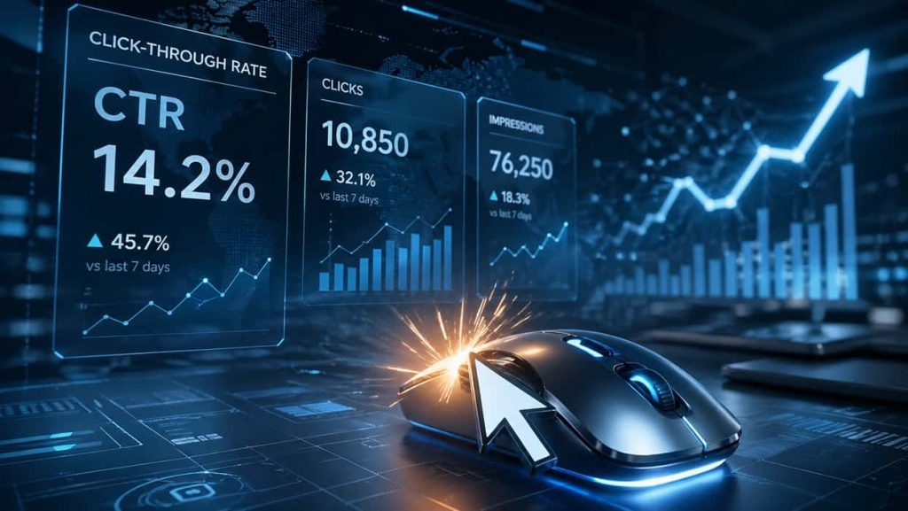 عوامل موثر بر نرخ کلیک تبلیغات