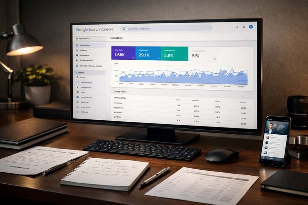 سئو سایت شخصی