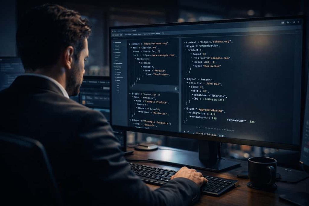 اسکیما مارک‌آپ و داده‌های ساختاریافته