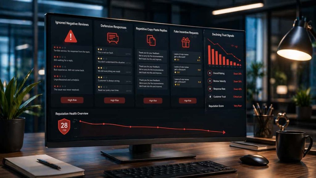 خطاهای رایج در مدیریت ریویو و شهرت