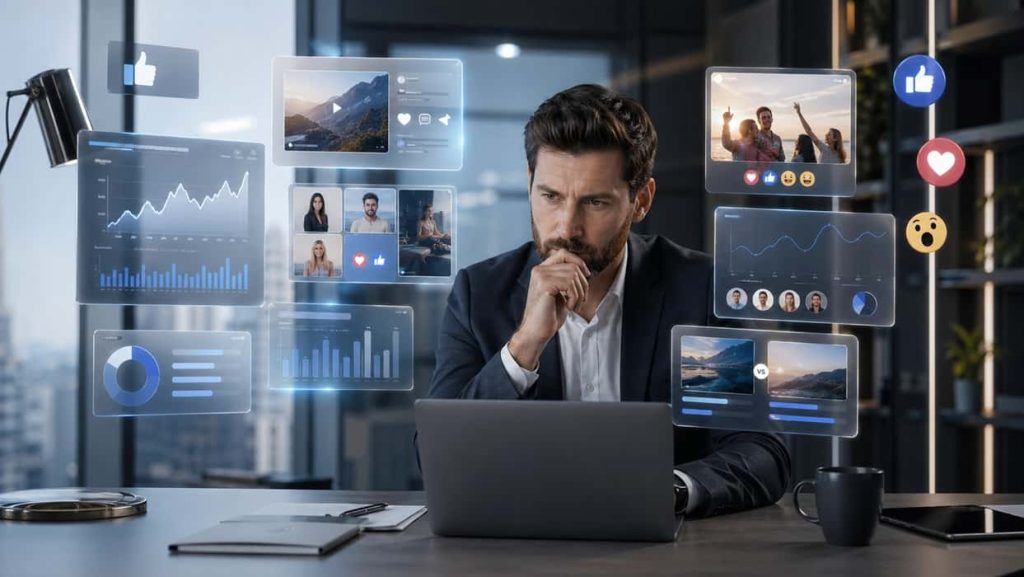 تحلیل شبکه‌های اجتماعی رقبا