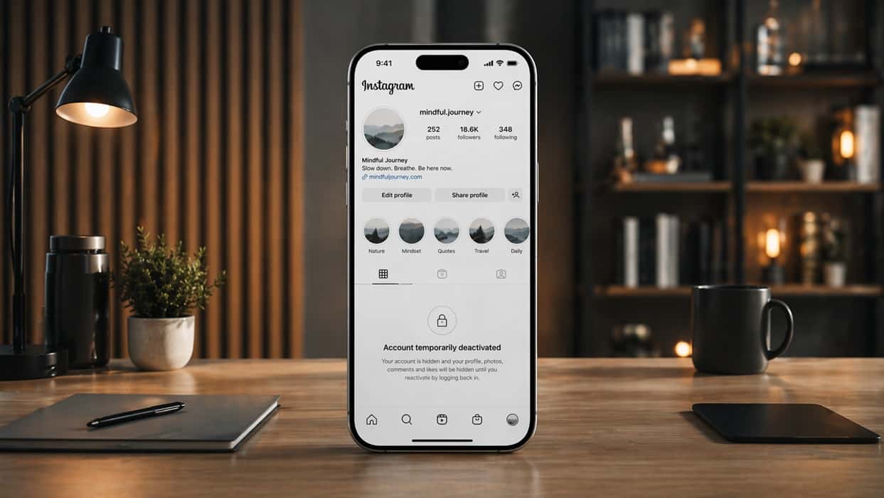 دی‌اکتیو اکانت اینستاگرام؛ استراحت موقت بدون از دست دادن داده‌ها