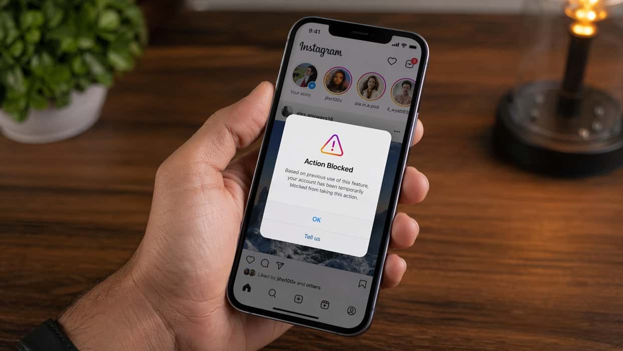 اکشن بلاک اینستاگرام؛ چرا رخ می‌دهد و چطور آن را مدیریت کنیم؟