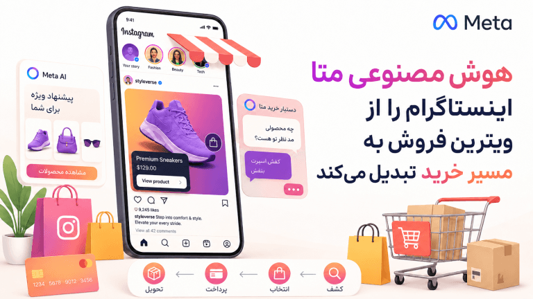 هوش مصنوعی متا اینستاگرام را از ویترین فروش به مسیر خرید تبدیل می‌کند
